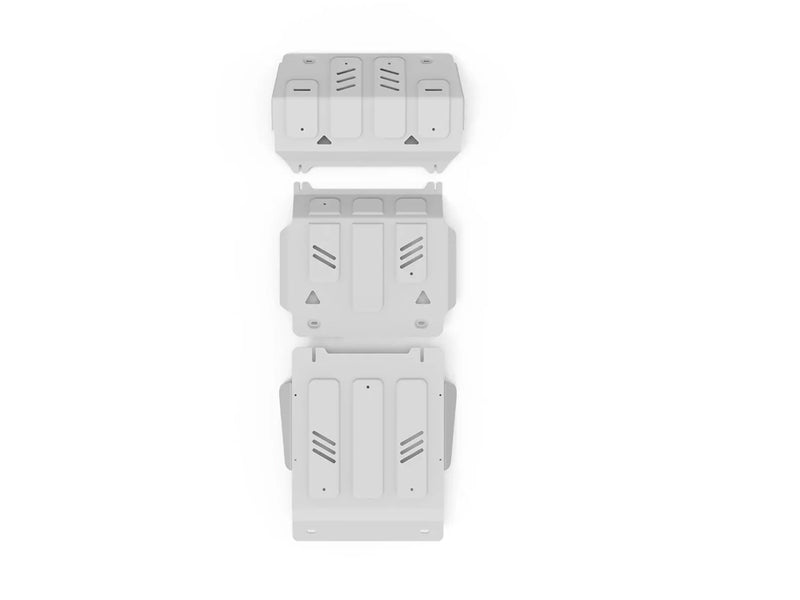 Mitsubishi Triton L200 (2015–2023) / Pajero Sport (2015–Present) 4×4 Bash Plate Set – Engine, Radiator & Transmission