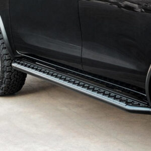Side Step (Can use for rails, Black) to suit Toyota Fortuner GUN156R (8/2015 to 5/2018)