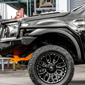 Elite Loop Bull Bar (Orange Recovery Points & Black Bash Plate) to suit Ford Ranger PX (6/2015 to 3/2022) & Everest (7/2015 to 5/2022)