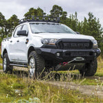 Aluminium Front Bar with RIVAL LED Fog Lights (Set of 2) – Ford Ranger PX1/PX2/PX3 (2011-2022)& Everest (2015–2022)