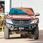 Elite Loop Bull Bar (Black Recovery Points & Orange Bash Plate) to suit Mazda BT-50 (10/2011 to 6/2020)