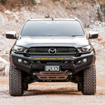 Genesis Non Loop Bull Bar (Black Recovery Points & Grey Bash Plate) to suit Mazda BT-50 (7/2020 to 12/2024)