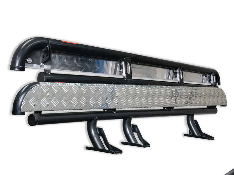 Navara NP300 2015-Present 309BS Side Step Package (Chrome Step Plate) – SKU MCC-03013-309BS