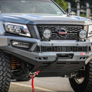 Navara Np300 2021-Present – 909-01 Alloy Pegasus Bull Bar Bumper Replacement Package IEB Compatible (Intelligent Emergency Braking) – SKU MCC-03014-901