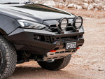 Genesis Non Loop Bull Bar (Orange Recovery Points & Grey Bash Plate) to suit Isuzu MU-X (6/2021 to 10/2024)