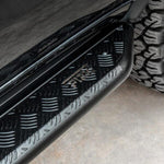 Side Step (Can use for rails, Black) to suit Toyota Fortuner GUN156R (8/2015 to 5/2018)