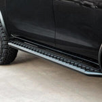 Side Step (Can use for rails, Black) to suit Toyota Fortuner GUN156R (8/2015 to 5/2018)