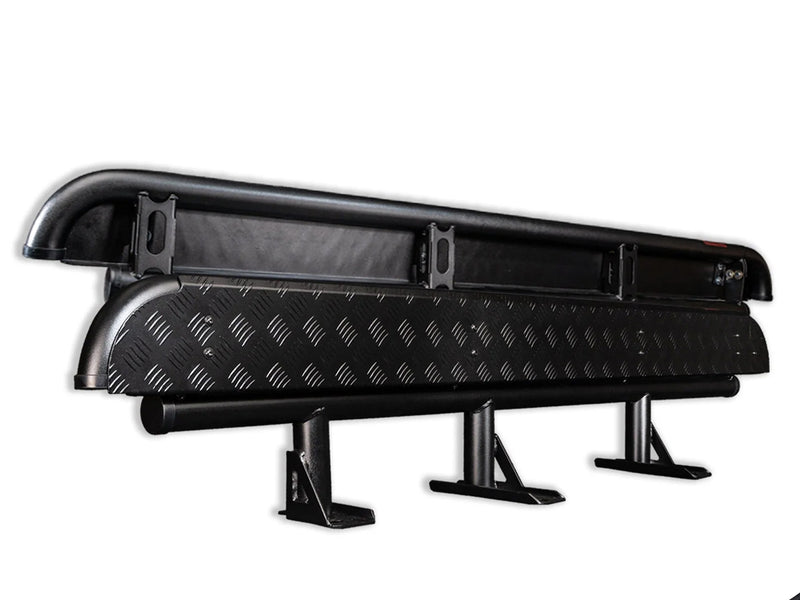 Land Cruiser 300 Series 2022-On – 309SBK Side Step Package (Sand Black) – SKU MCC-01023-309SBS