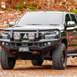 Genesis Loop Bull Bar (Orange Recovery Points & Black Bash Plate) to suit Mitsubishi Triton MV (12/2023 on)