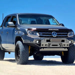 Aluminum Front Bar – VW Amarok 2010-2022, includes RIVAL LED FOG lights (Set of 2)