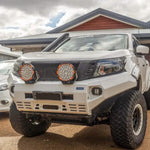 Aluminum Front Bar – Nissan Navara D23 2015-2019, includes RIVAL FOG lights (Set of 2)