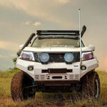 Aluminum Front Bar – Nissan Navara D23 2015-2019, includes RIVAL FOG lights (Set of 2)