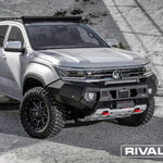 Aluminium Front Bar – VW Amarok 2023 – Present, includes RIVAL FOG Lights – Set of 2