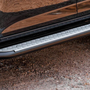 Side Step (Roader, Grey) to suit Mazda BT-50 (7/2020 on) & Isuzu D-MAX (11/2023 on)
