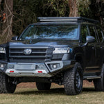 Aluminum Front Bar – Toyota LC300 2021-On (Incl. GR Sport), includes RIVAL FOG lights (Set of 2)