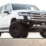 Aluminum Front Bar – Toyota LC300 2021-On (Incl. GR Sport), includes RIVAL FOG lights (Set of 2)