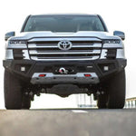Aluminum Front Bar – Toyota LC300 2021-On (Incl. GR Sport), includes RIVAL FOG lights (Set of 2)