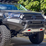 Aluminum Front Bar with RIVAL LED Fog Lights (Set of 2) – Toyota Hilux (2021–04/2024)