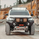 Aluminum Front Bar with RIVAL LED Fog Lights (Set of 2) – Toyota Hilux (2021–04/2024)