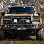 Genesis Loop Bull Bar (Black Recovery Points & Black Bash Plate) to suit Toyota Prado 250 (8/2024 on)