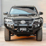 Elite Loop Bull Bar (Orange Recovery Points & Black Bash Plate) to suit Toyota Fortuner GUN156R (8/2015 to 5/2018)